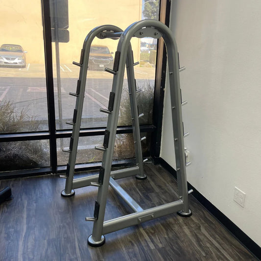 Fixed Barbell Rack empty