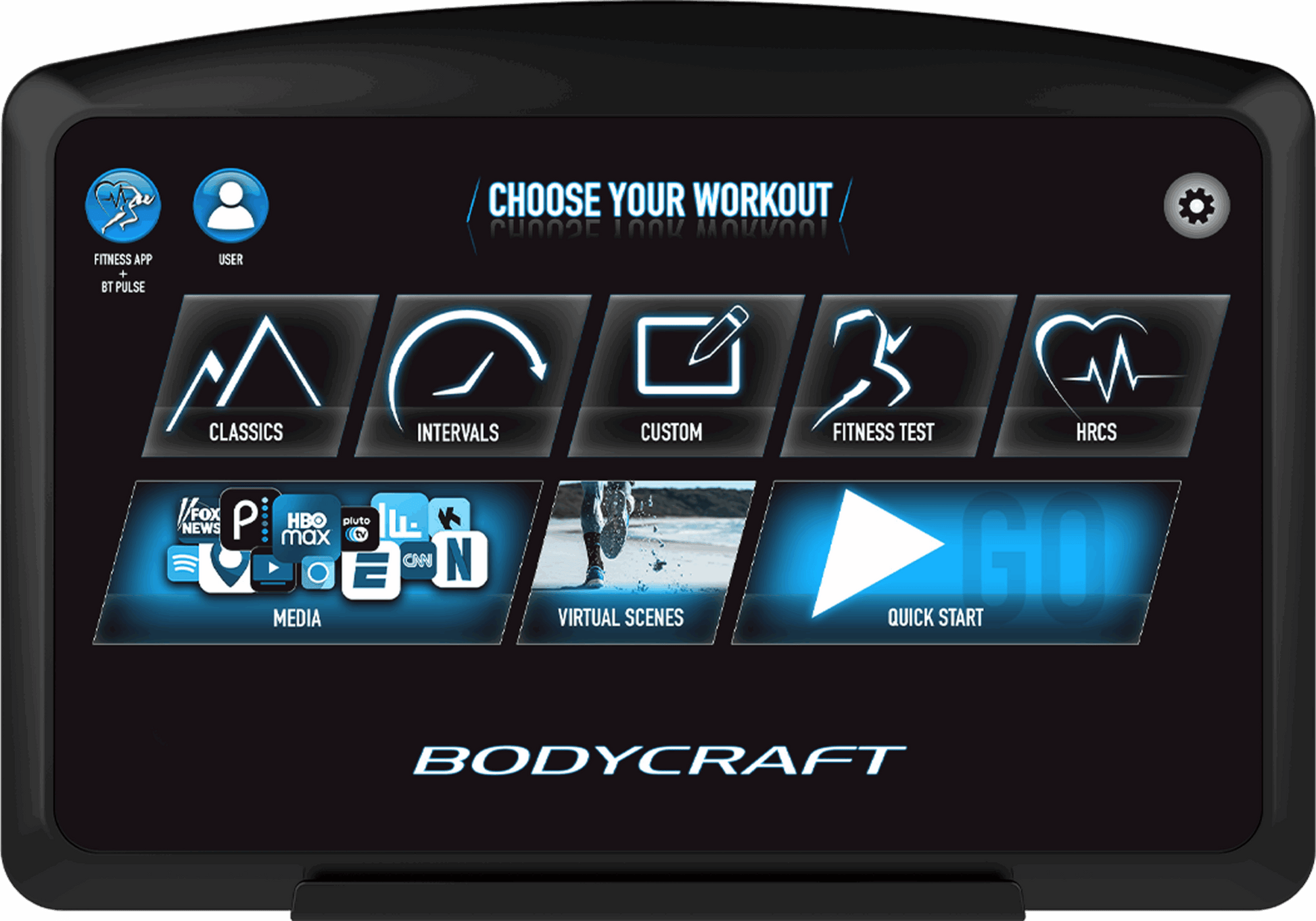 Touchscreen Console closeup