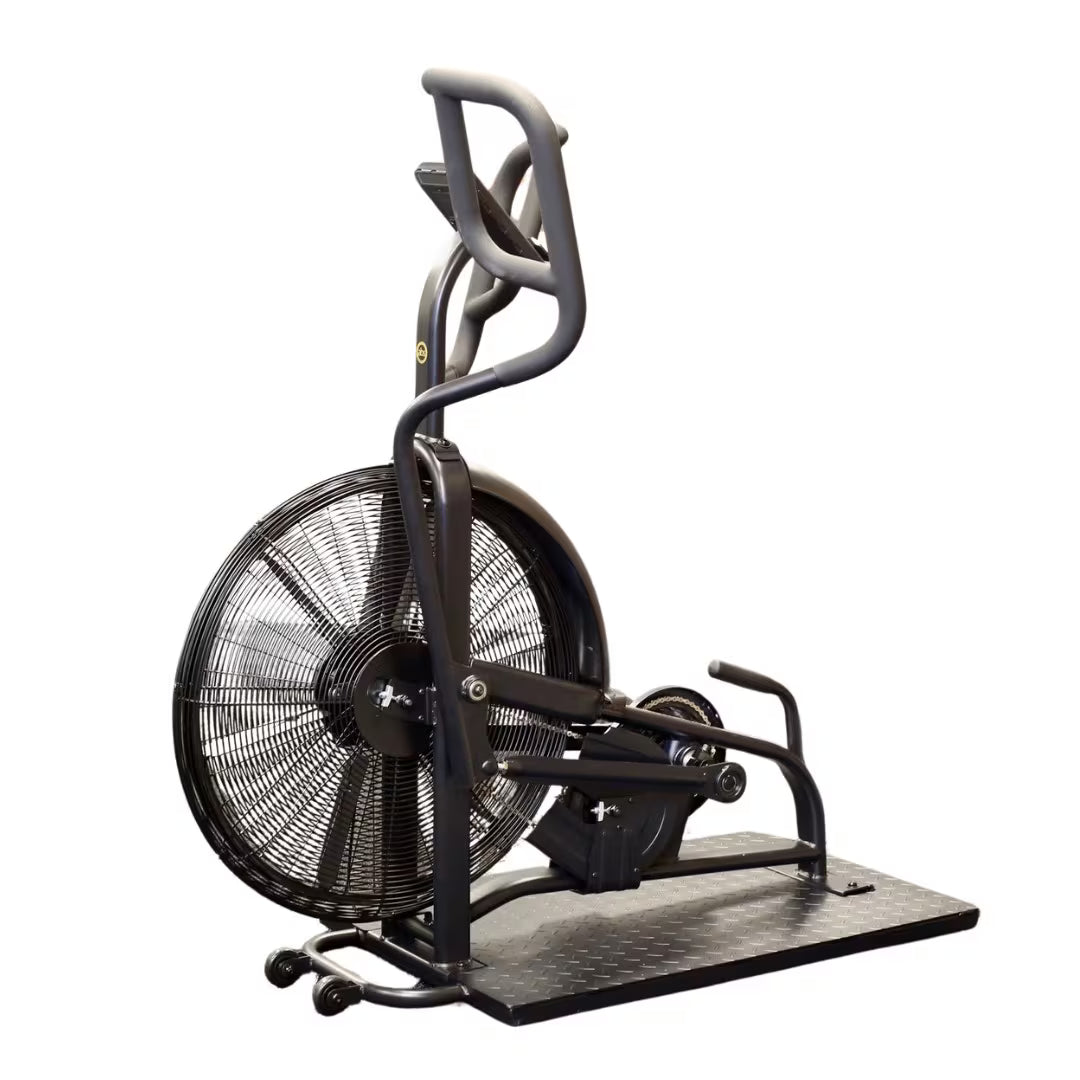 The aTac Air Bike shown in color black on white background