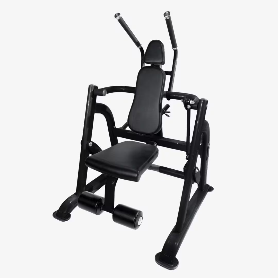 Vertical Ab Crunch Machines in color black on white background