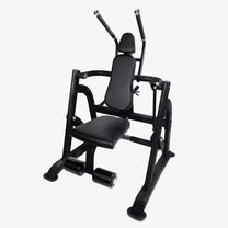 Vertical Ab Crunch Machines in color black on white background