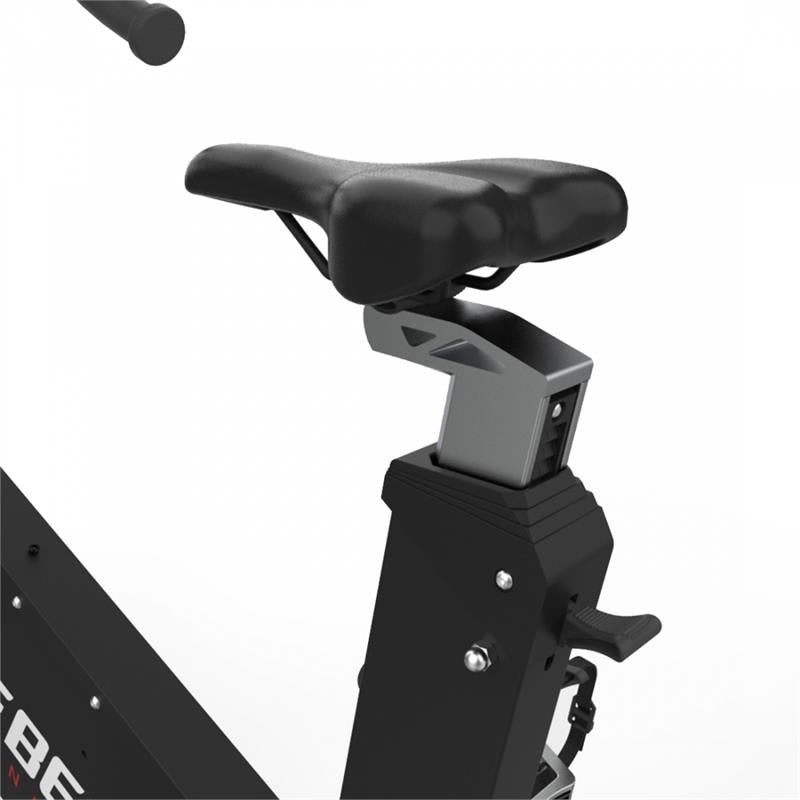 Bike side view|Bike angle view|Console|Handle Bars|Assembled dimensions|Bike seat|Air damper
