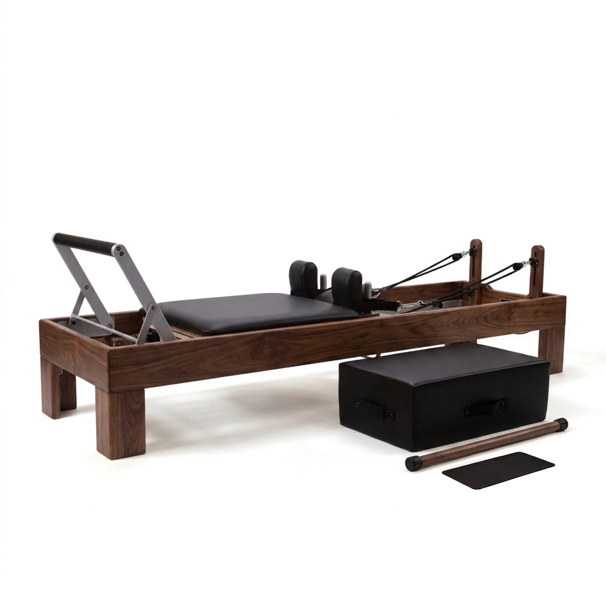 Refomer shown in dark walnut material with box