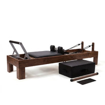 Refomer shown in dark walnut material with box