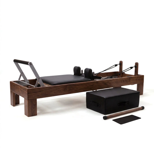 Refomer shown in dark walnut material with box
