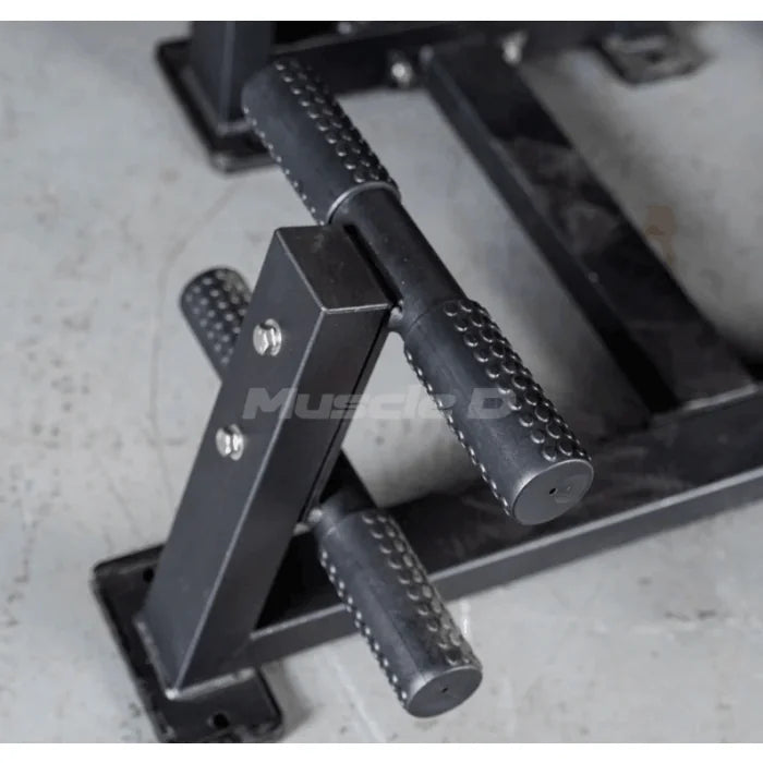 Close up of foot holds