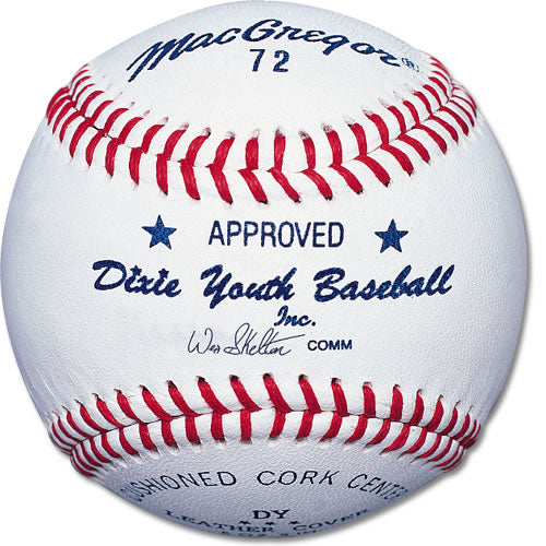 #72 Official Dixie Youth Baseball