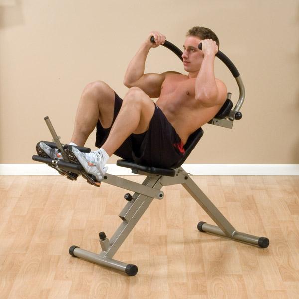Body-Solid Best Fitness Semi-Recumbent Ab Bench|