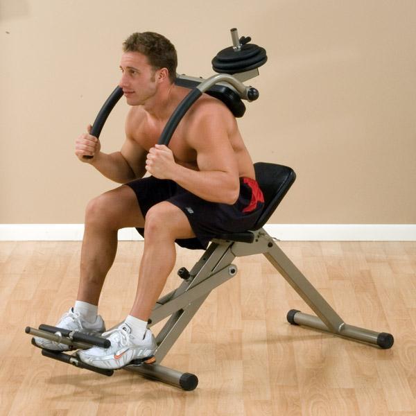 Body-Solid Best Fitness Semi-Recumbent Ab Bench|