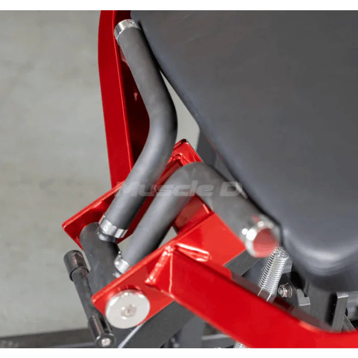 Close up of rubber grip handles