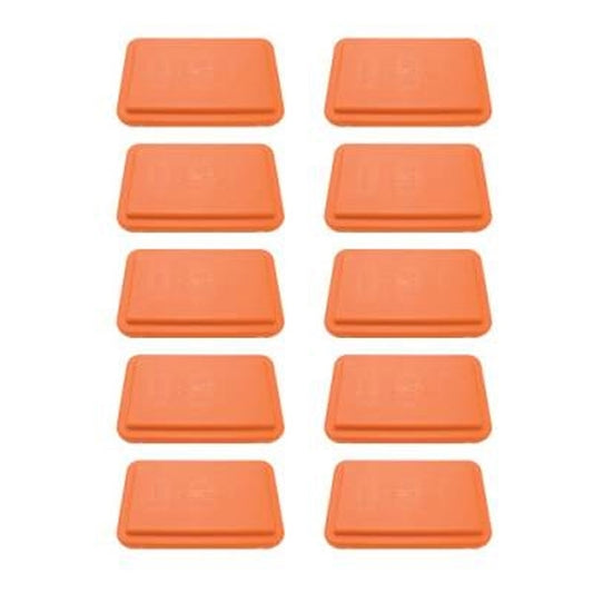 4 inch tall step orange