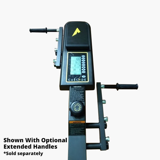 Cascade Climber|Console|Front View|Optional Wall Mount|Handle Extensions