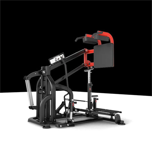 Drop Squat Machine|Footplate|In use squat|In use squat extend