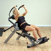 Body-Solid Semi-Recumbent Ab Bench |Commercial Grade|