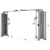 Gym assembled dimensions