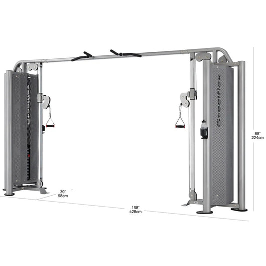 Gym assembled dimensions