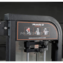 view of exercise placard on machine