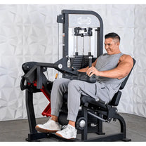 in use by male doing a leg curl