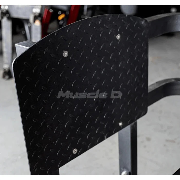 close up of foot plate