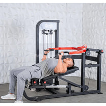 in use in the mid incline position