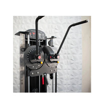 Close up of adjustable arms 