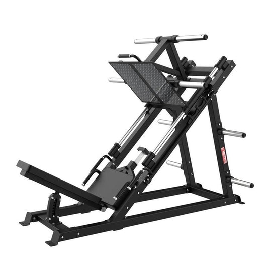 Open linear leg press