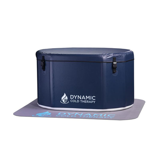 Angle view of tub|Front View of tub|Tub with optional .8hp chiller|Tub with optional 1hp chiller