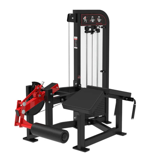 selectorized prone leg curl machine