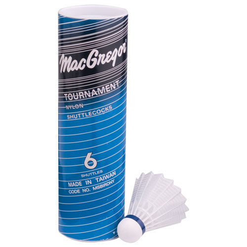 MacGregor Tourn. Shuttlecocks-White