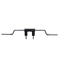 Safety squat bar with vinyl handles