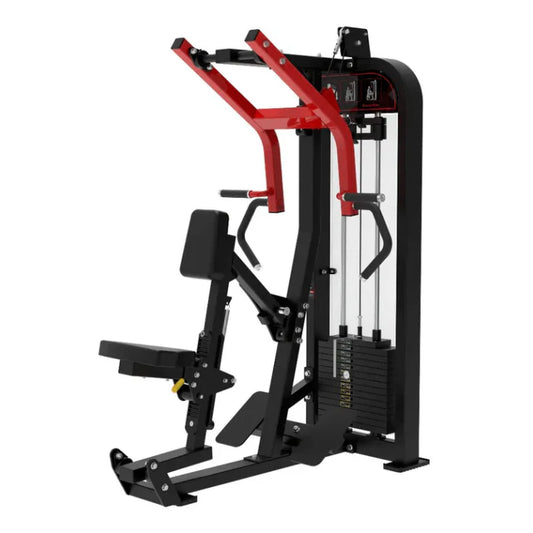 selectorized seated row machine