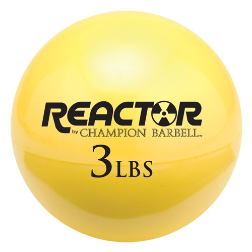 Hand Held Fitness Ball 3lb YELLOW