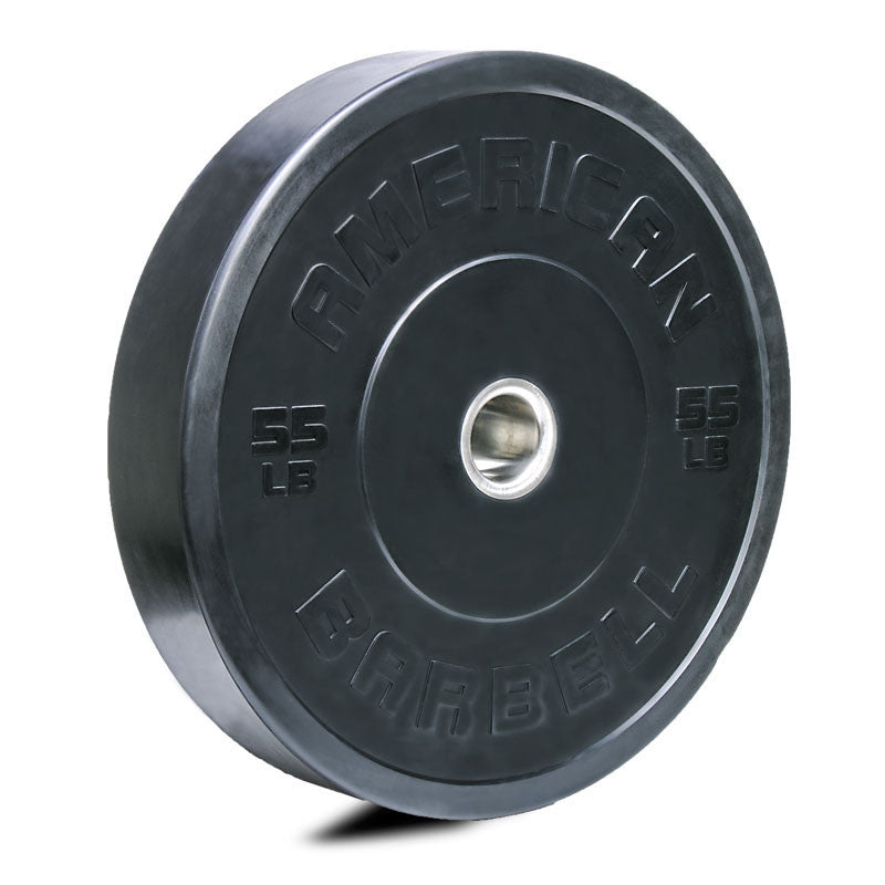 American Barbell Black LB Sport Bumper Plates | American Fitness