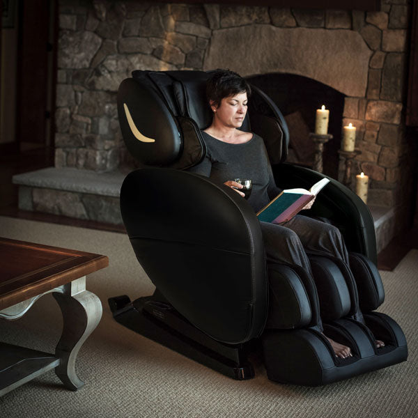 Smart Chair X3 Angle|Front View|In Use|Color Black|Color Brown